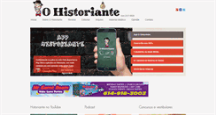 Desktop Screenshot of ohistoriante.com.br