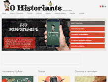 Tablet Screenshot of ohistoriante.com.br